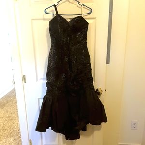 Prom Dress Black, Size 9/10